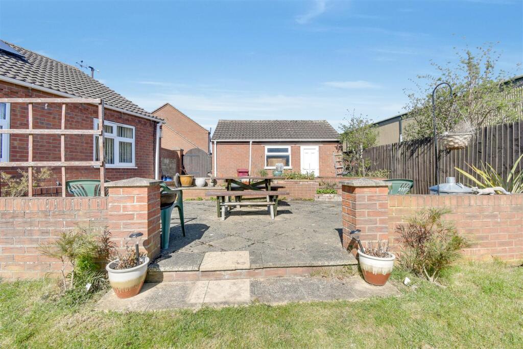 Rear garden