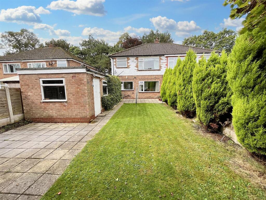 Rear of Property