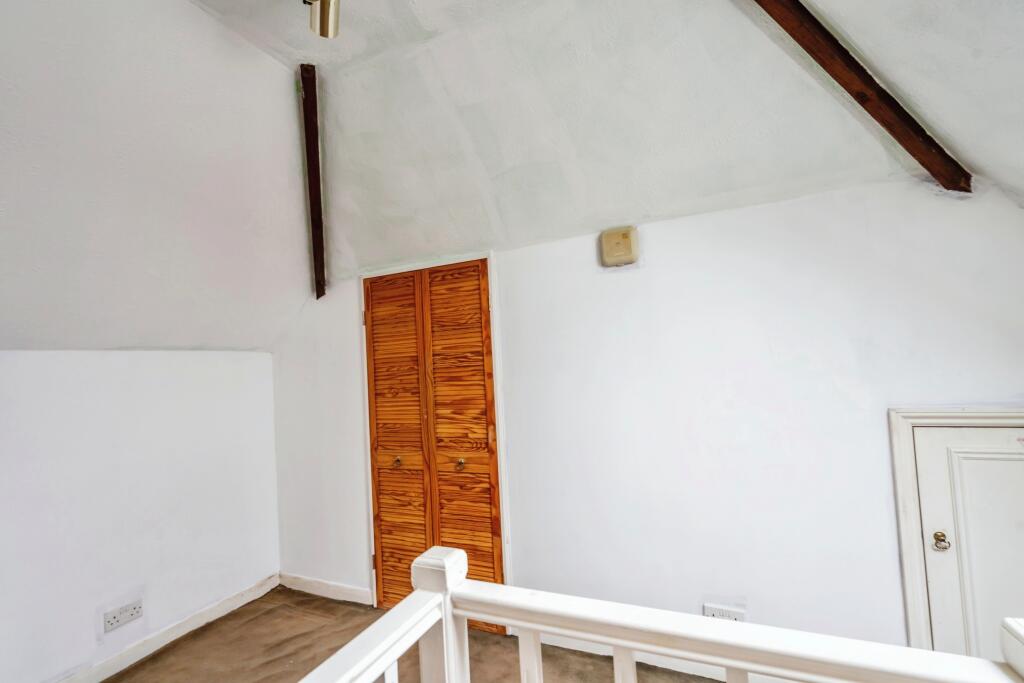 Loft room with storage