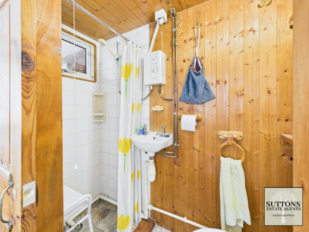 Downstairs shower room
