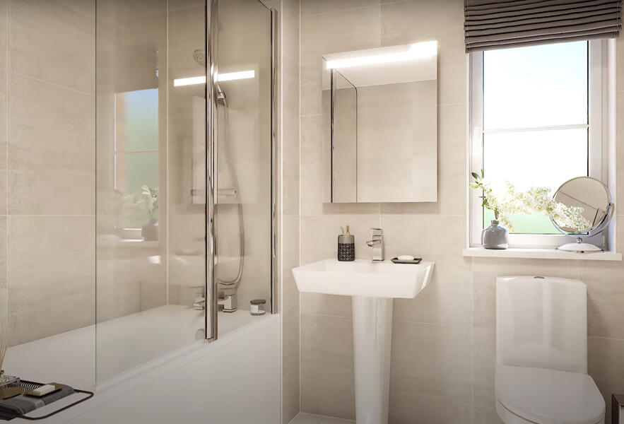 Mey 4 bedroom home, family bathroom