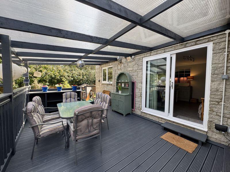 Deck Dining area to Kitchen