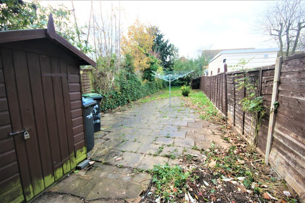 OWN REAR GARDEN: