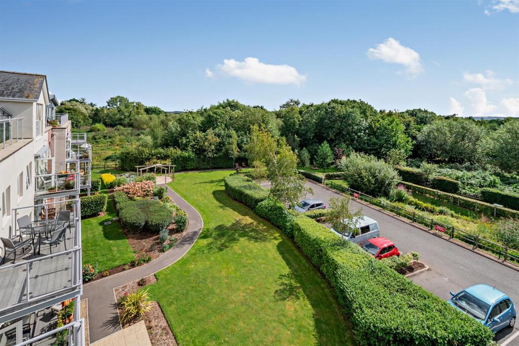 View From Communal Terrace In Summer