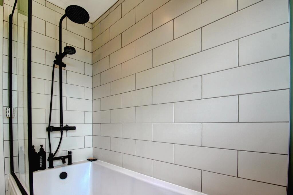 Bath with Shower Over