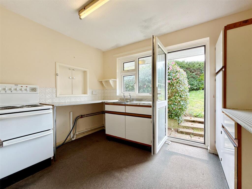 Kitchen Out To Top Garden.JPG