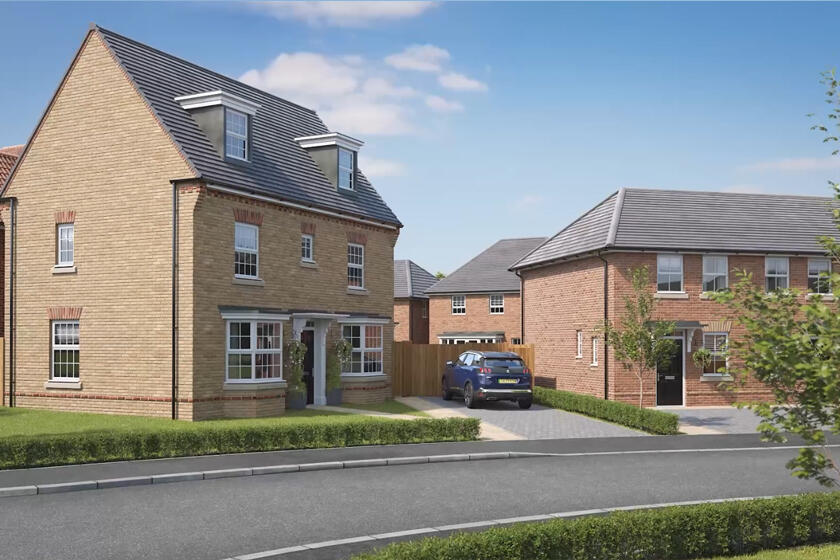 High Forest CGI Street scene