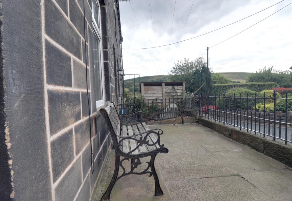 Outside seating area