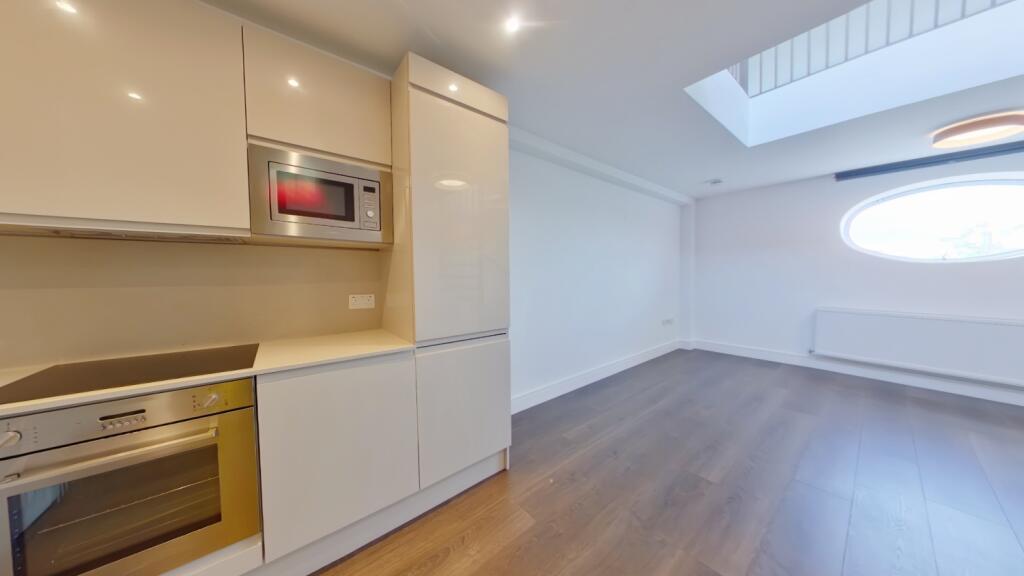 Open plan kitchen - living room 