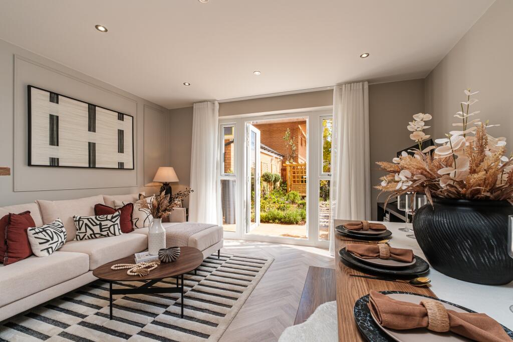 Interior view of the living &amp; dining space in our 3 bed Kingsville
