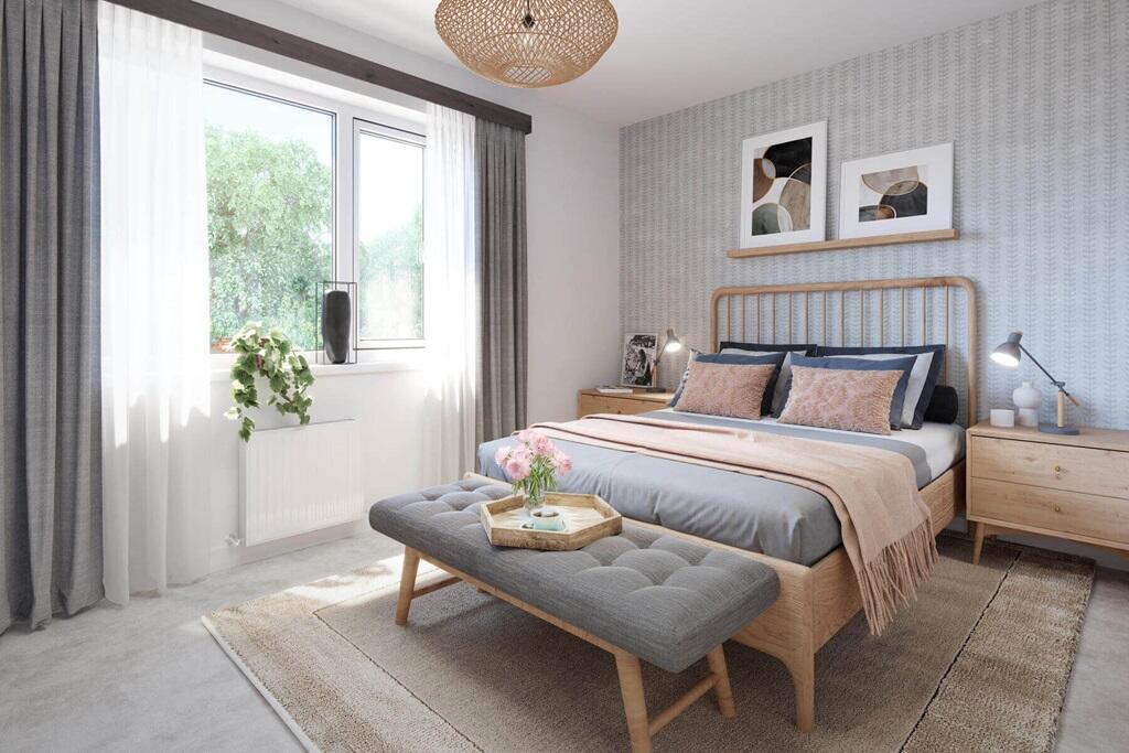 A second double bedroom means you don't need to compromise on space