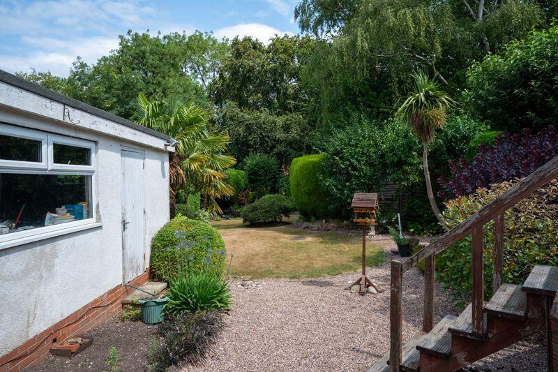 Rear Garden &amp; Garage 