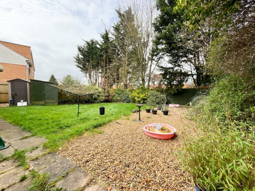 Rear and side Garden