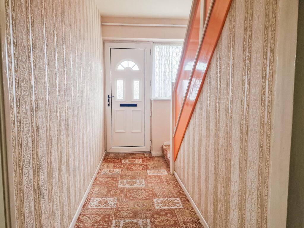 Hallway, Stairs, Landing and Built-in storage