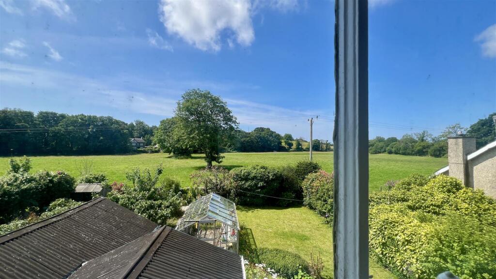 Views towards the fields