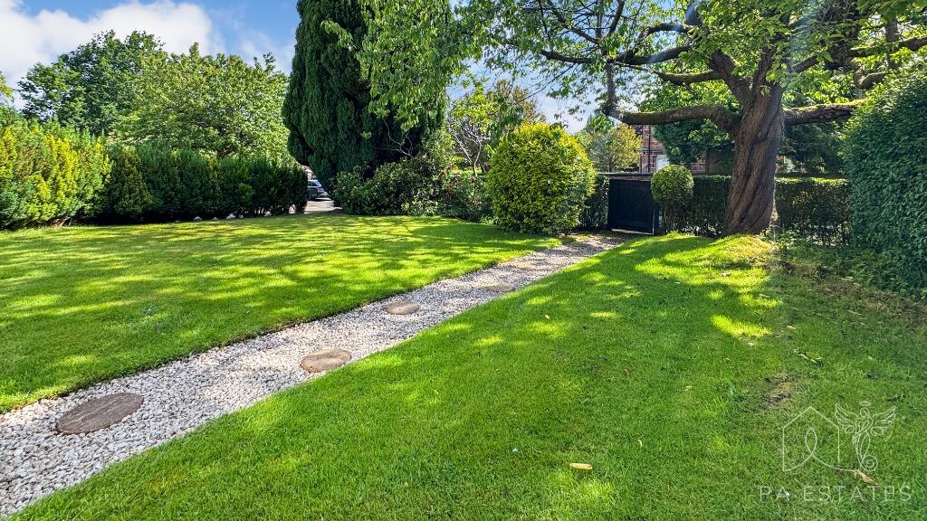 Front garden.