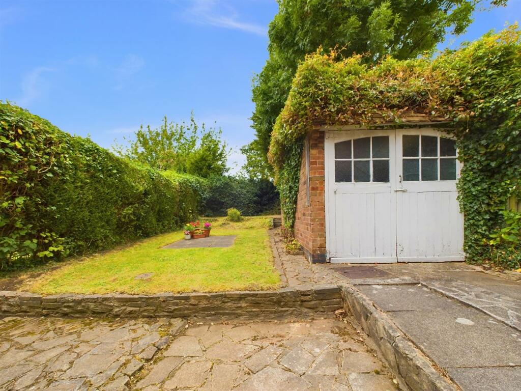 Single Detached rear garage