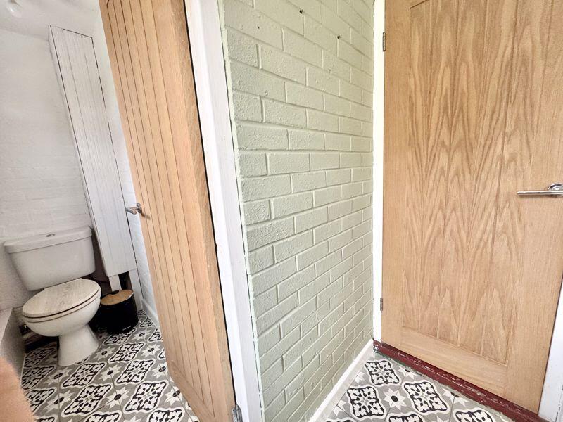 Rear access to garage