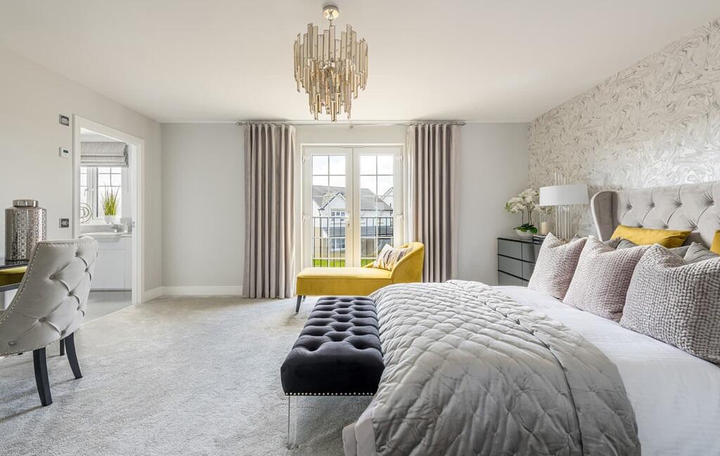 Main bedroom offers plenty of space