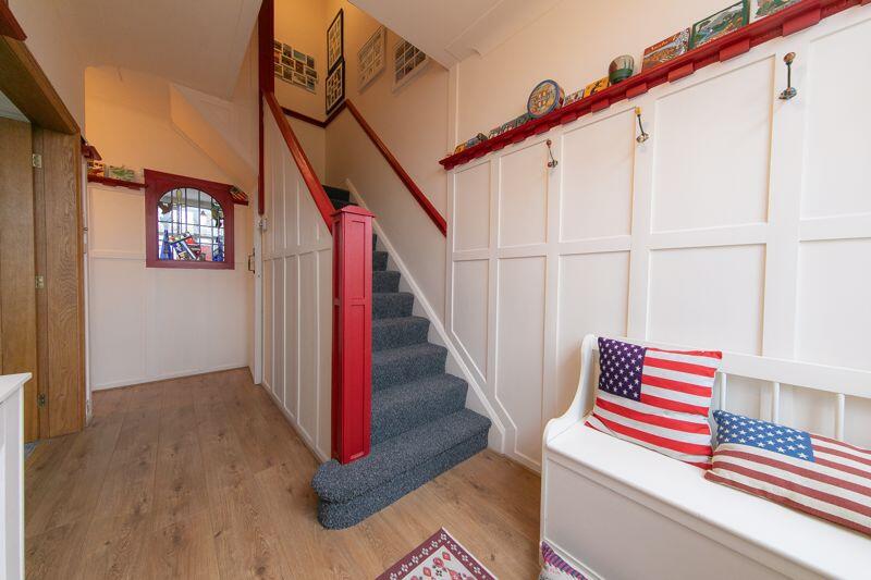 Entrance hallway and staircase