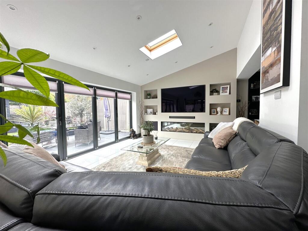 Generous Living Space With Media Wall 291