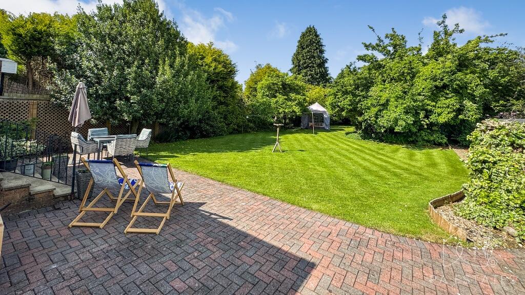 Rear garden.