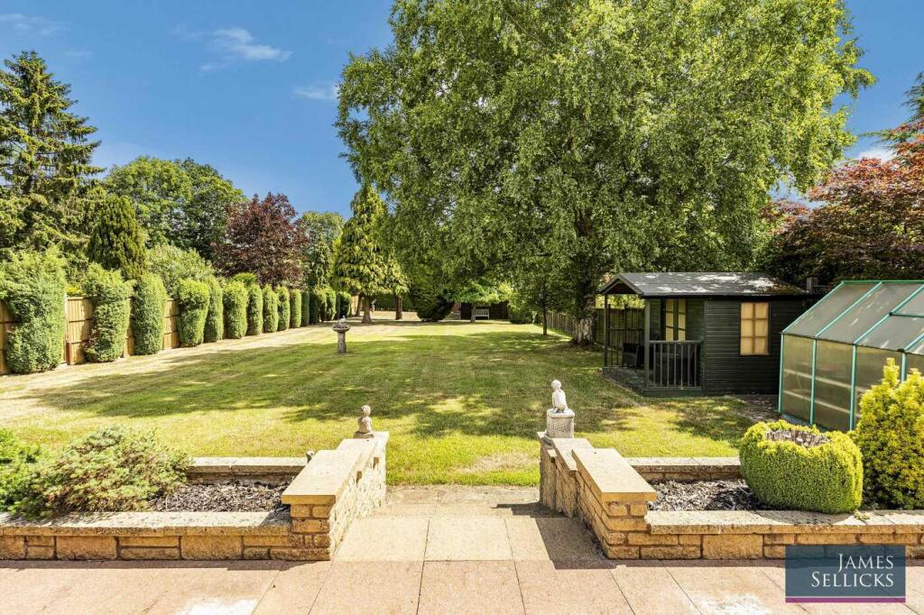 Rear gardens