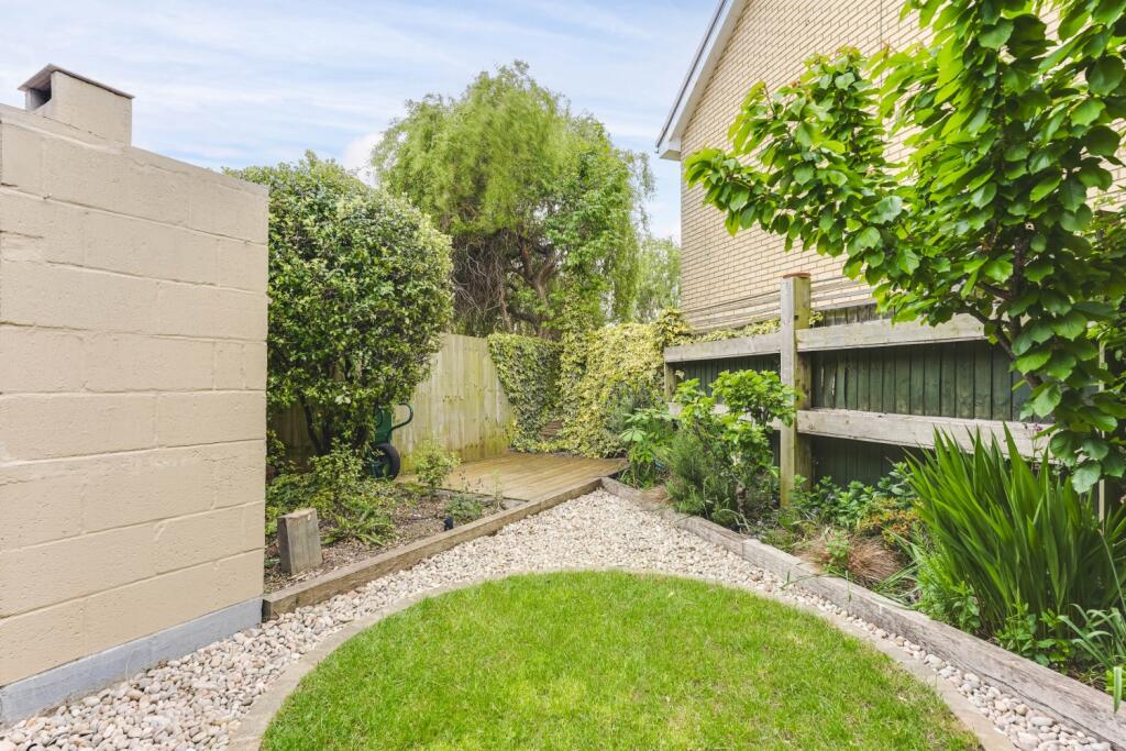 Rear garden
