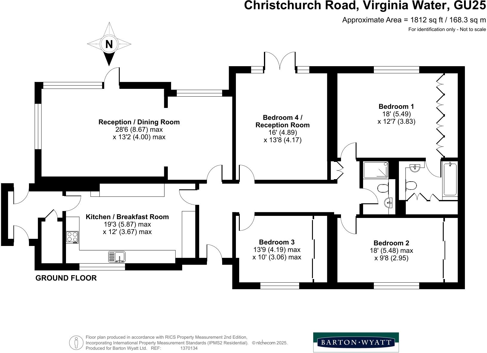 Christchurch Road, Virginia Water GU25 4RW