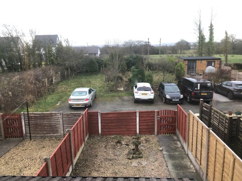 Rear gardens/parking