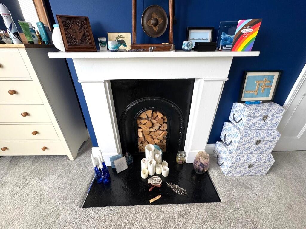 BEDROOM 1 FIREPLACE
