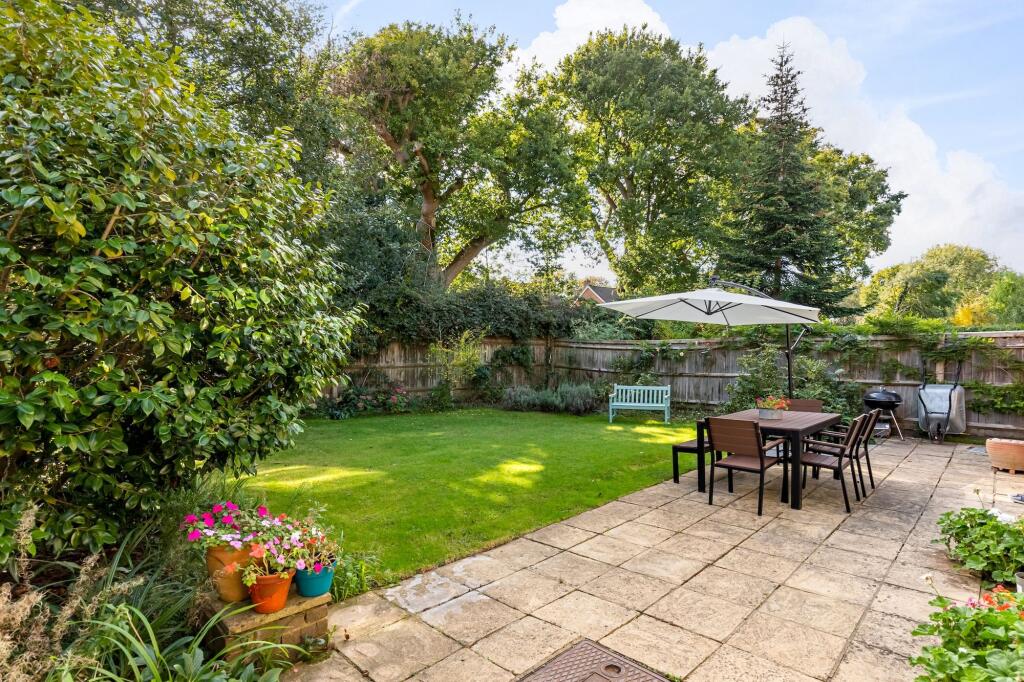 Rear garden