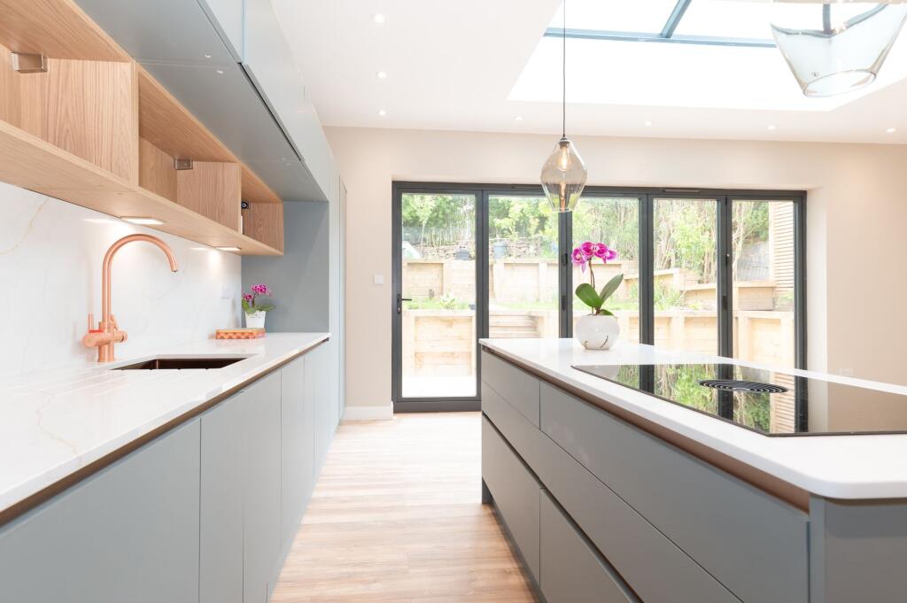Stunning open plan extended dining kitchen