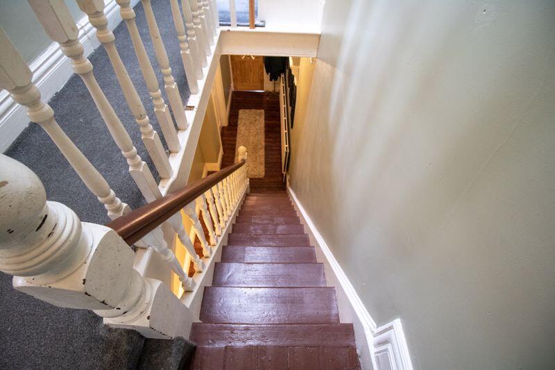 Stairwell to the upper floor