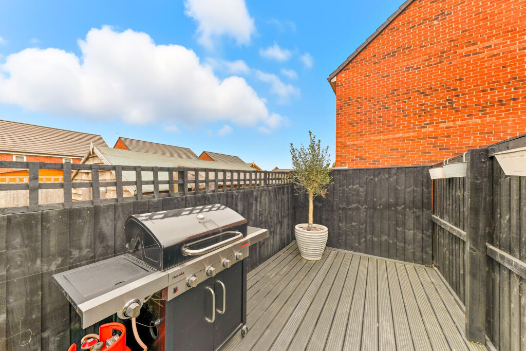Rear Garden Platform