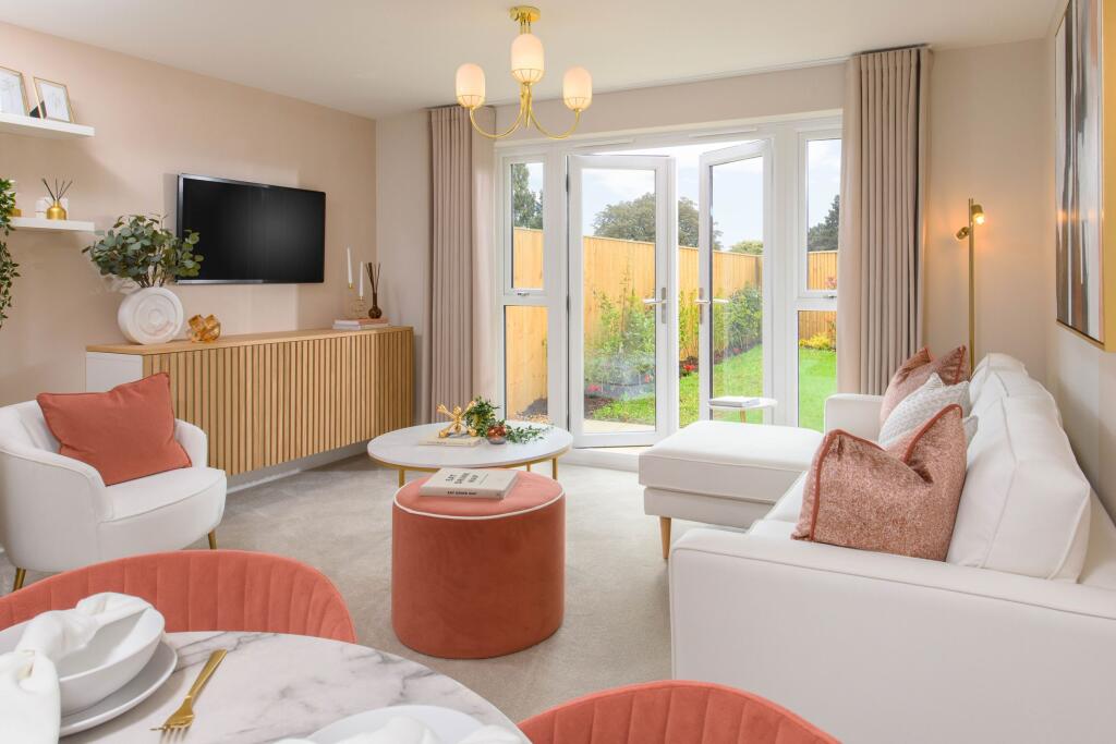 norbury lounge with french doors to the back garden