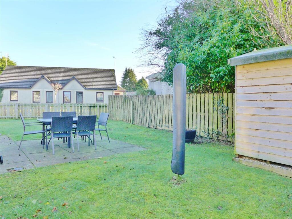 Rear garden