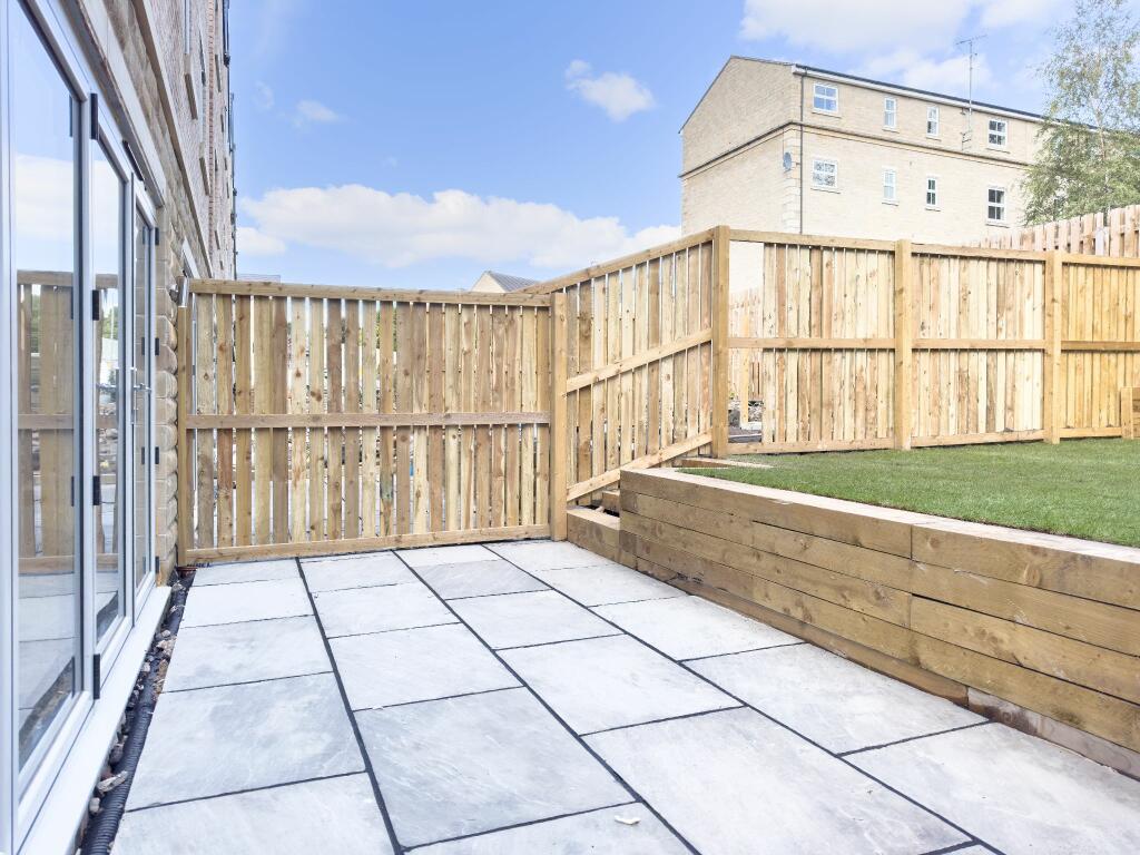 Rear patio