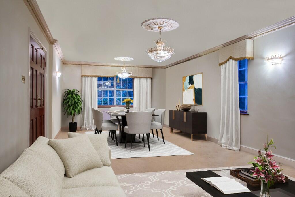 Dining area CGI