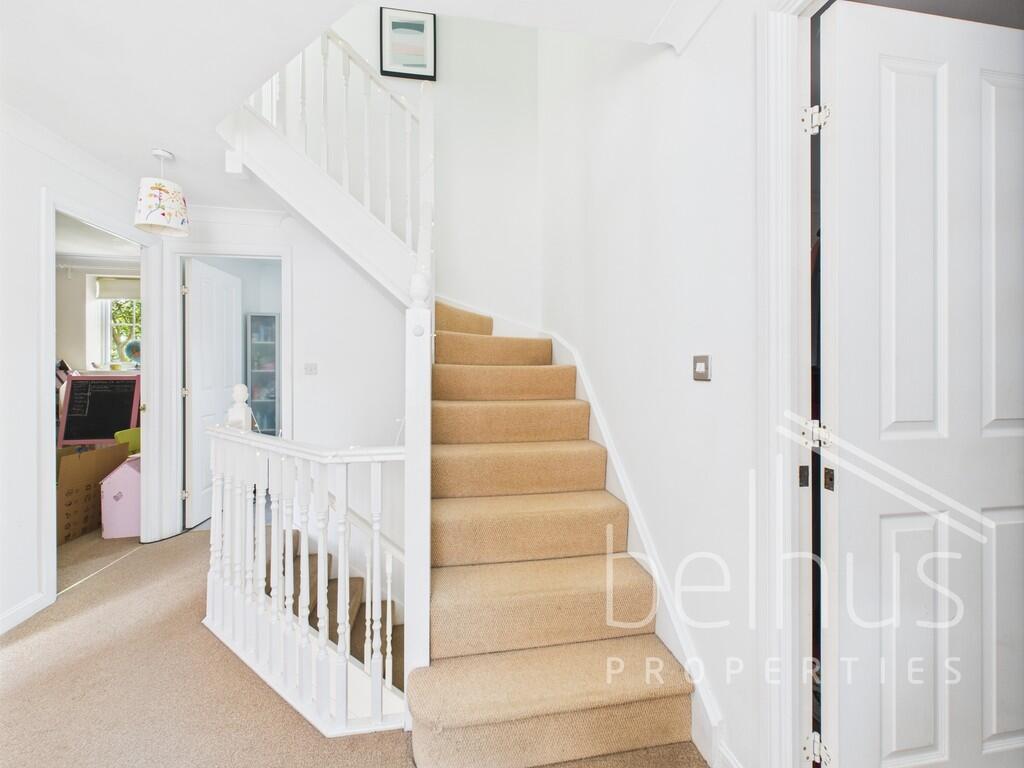 Stairs to second ...