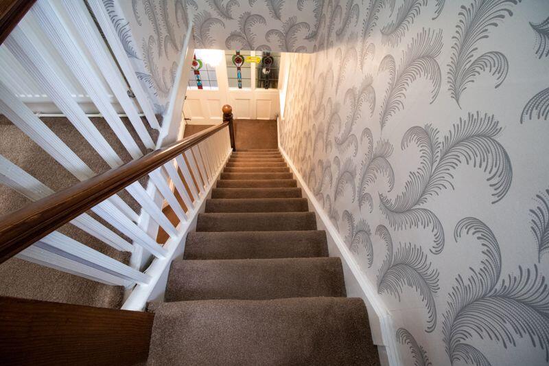 Stairwell to the upper floor