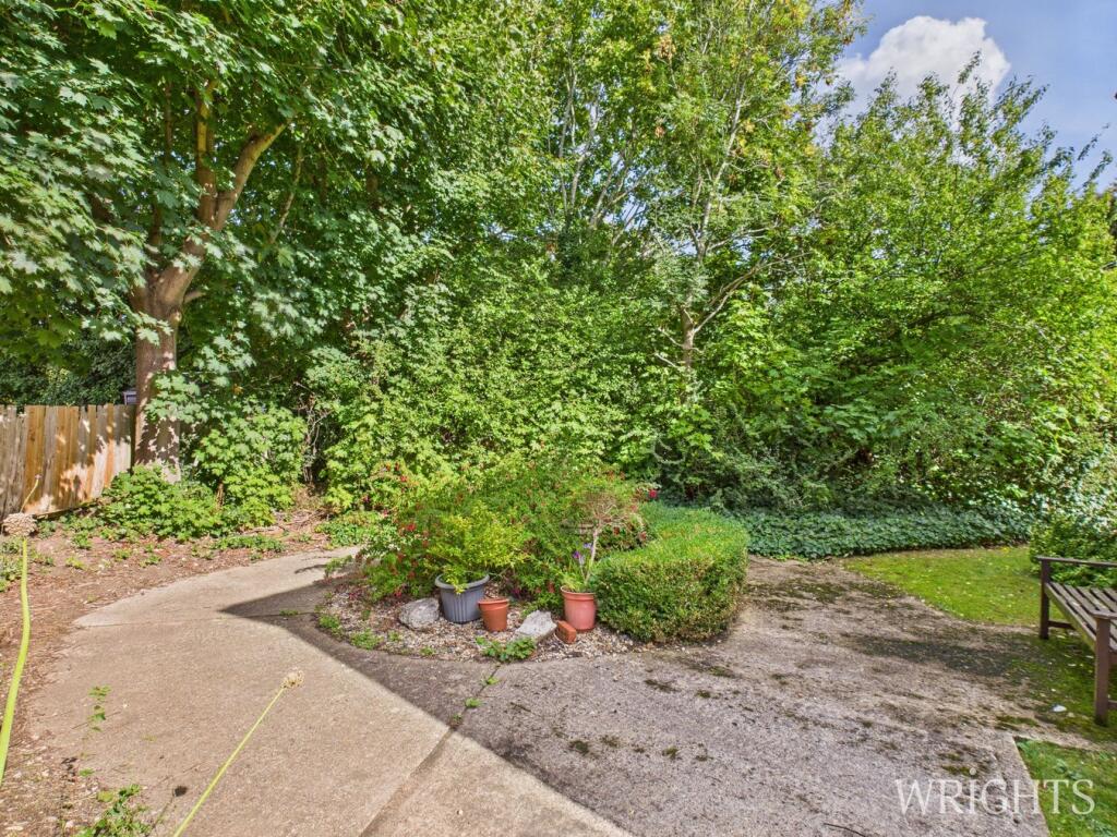 Rear garden