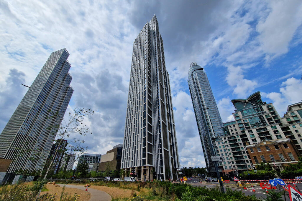 property in River Park Tower, 
1 Nine Elms Lane, SW8