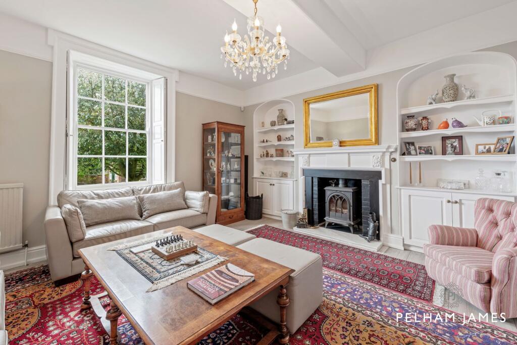 Drawing Room, The Old Vicarage, Ab Kettleby