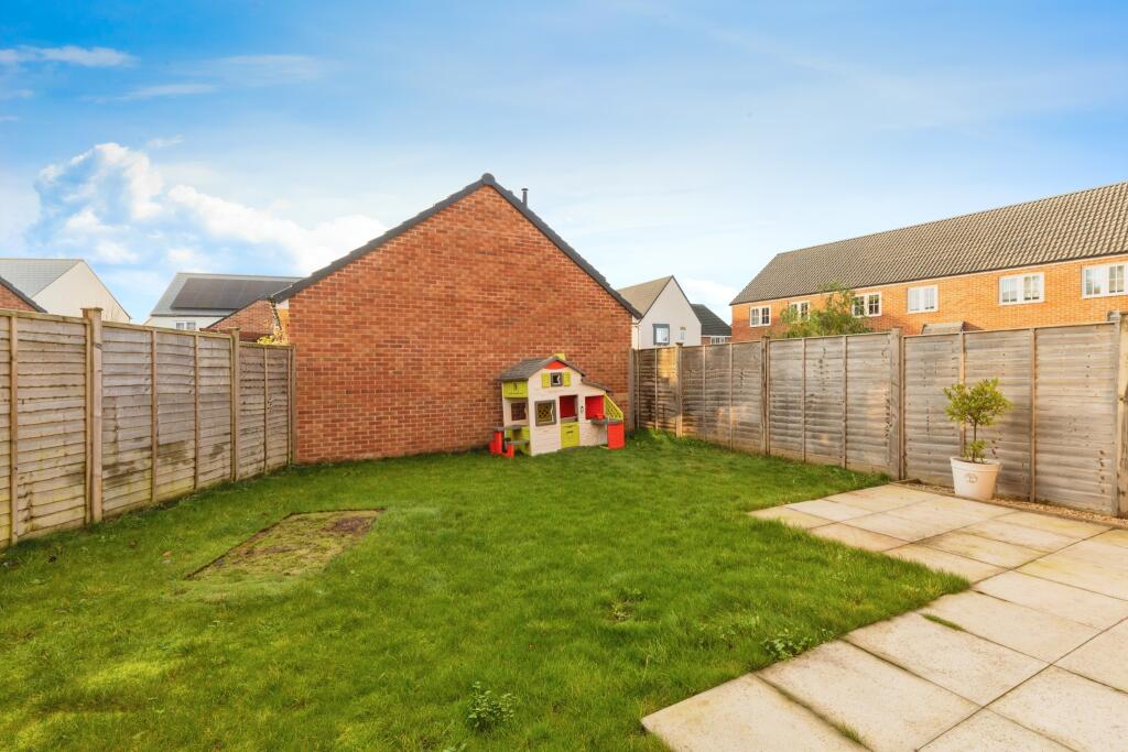 Rear Garden showing Patio
