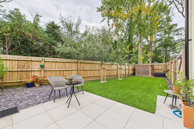 Rear garden