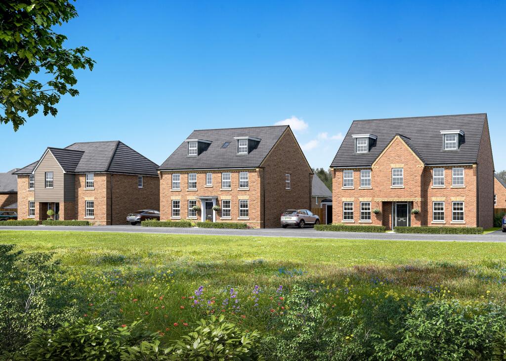 The Stables CGI street scene 2