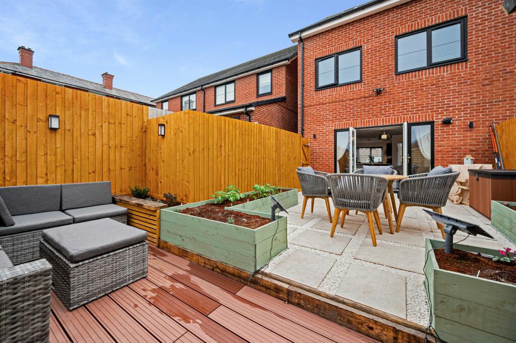 Patio and Decking Areas