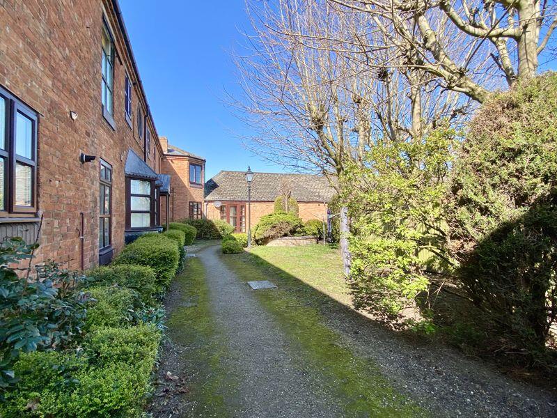 Rear of the property