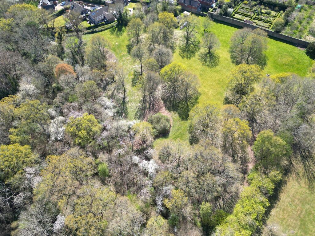 Ariel View Of Garden